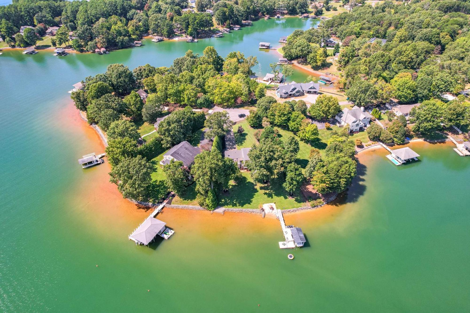Smith Mountain Lake Retreat With Private Beach! Huddleston Exterior photo