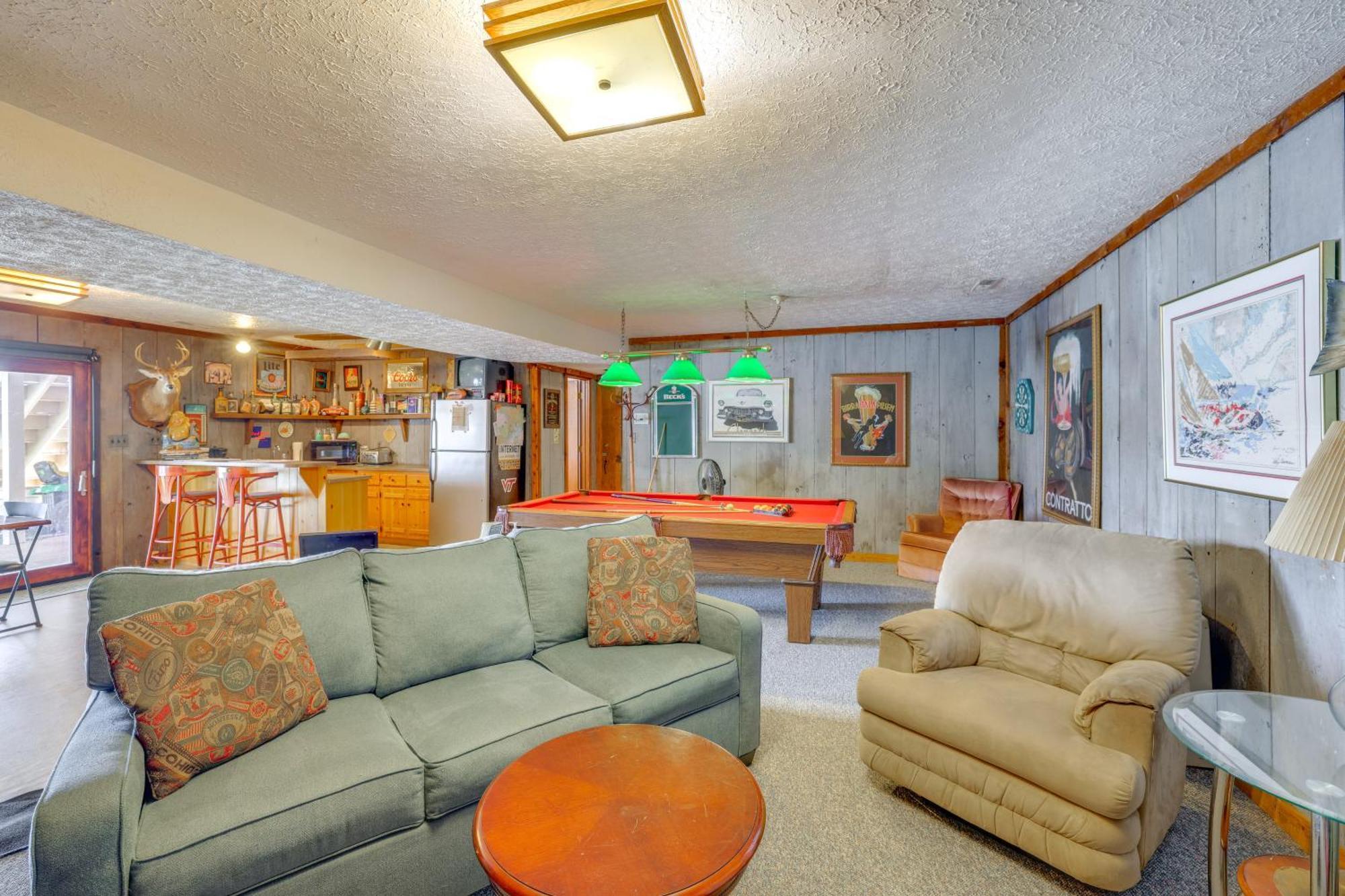 Smith Mountain Lake Retreat With Private Beach! Huddleston Exterior photo